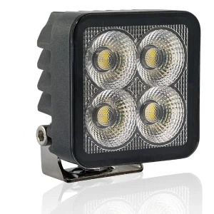 BULLPRO 9-32V 3600Lm LED darba lukturis, IP68, 2-pin DT,R23, R10, 70.00 x 70.00 x 41.00mm, kvadrāta, auksti balta gaisma 5000K