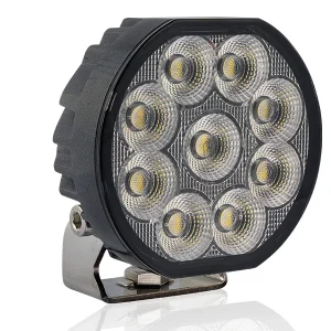 BULLPRO 9-32V 8100Lm LED darba lukturis, IP68, 2-pin DT,R23, R10, 109.00 x 101.00 x 45.00mm, apaļš, auksti balta gaisma 5000K