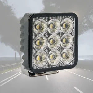 BULLPRO 9-32V 8100Lm LED darba lukturis, IP68, 2-pin DT,R23, R10, 01.00 x 101.00 x 45.00mm, kvadrāta, auksti balta gaisma 5000K